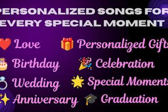 write, sing deeply emotional custom love song from your story as a female singer