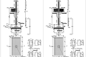 professional structural rcc detailing and shop drawings