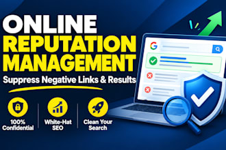 do online reputation management remove negative search results suppress links