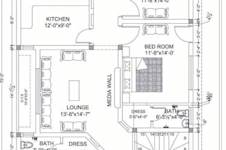 professional 2d architectural floor plans