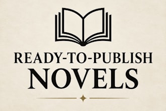 ready to publish novels, one novel one buyer, ghostwriter