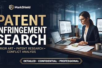 conduct patent infringement search, prior art research, patent conflict analysis