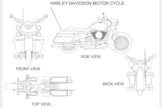 do 2d drafting and 3d solidworks mechanical design