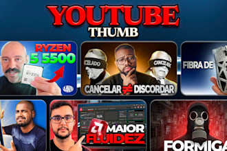 do professional and high CTR thumbnails for your videos