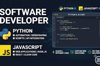 develope fully custom softwares