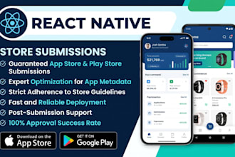 publish your app on google play console and apple app store
