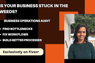 audit your business operations and optimize workflows