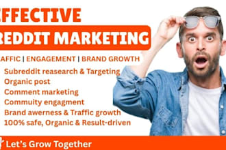 be your reddit marketing manager for ai saas startup business growth