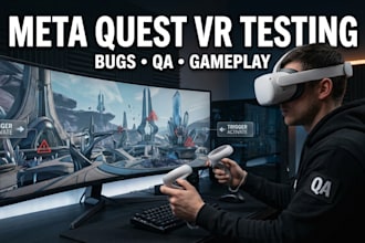 test your meta quest VR game and find bugs
