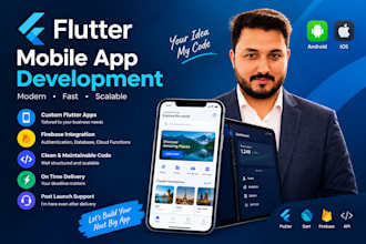 develop flutter apps with firebase backend integration