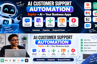 build ai customer support automation with zapier