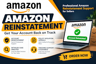 write custom amazon appeal letter, plan of action, fix section 3 suspension