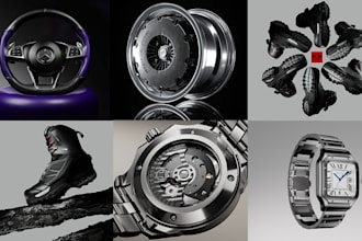 product visualisation, animation and modeling