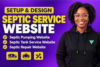 build septic pumping, septic service, septic tank, septic repair website
