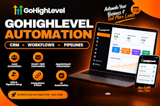set up gohighlevel CRM workflows pipeline and lead follow up automation