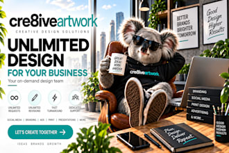 be your on demand graphic designer for your business