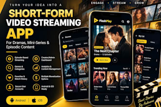 develop all type of short drama app for you and your users