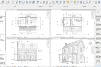 create professional revit floor plans and permit drawings