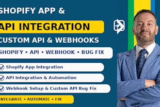do shopify app integrationapi integration webhook integration custom api bug fix
