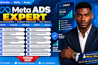 manage meta ads and grow your business online