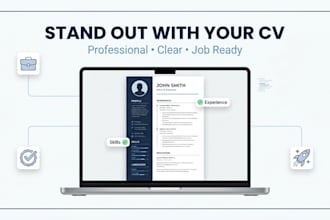 create or resume a professional CV