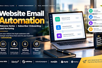 website email automation welcome series subscriber onboarding lead nurturing