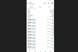 deliver profitable forex trading bot, gold ea, scalp bot, xauusd bot forex robot