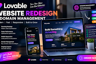 redesign your website with lovable ai and connect your custom domain