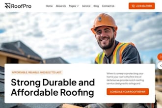 build squarespace flat roof website tpo roofing epdm web commercial roofer site