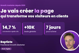 build a high converting landing page for your ads