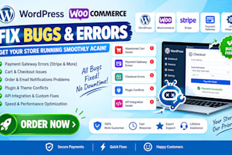wordpress bug fix woocommerce stripe payment gateway cart issues checkout error