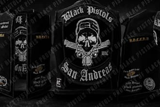 create fivem kuttes custom fivem clothing kuttes mc mc vest biker clothing