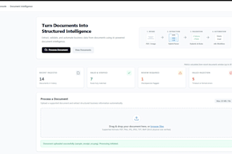 build an ai document processing and automation system