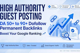 do high authority guest posting with permanent dofollow backlinks