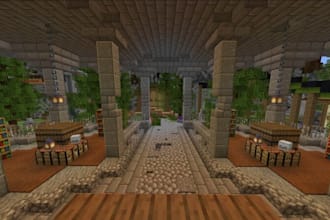 build custom minecraft maps, spawns, hubs, lobbies and server builds