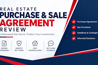 review your real estate purchase and sale agreement