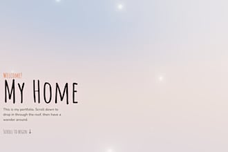 make a 3d interactive website