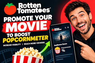 do organic rotten tomatoes movie promotion to boost popcornmeter