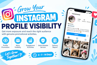promote instagram profile through social engagement