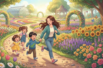 children story book illustration children story children story art