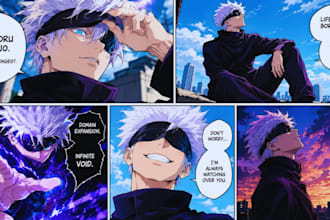 draw comic book manga