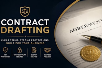 draft professional saas, technology and commercial  tech contracts