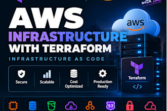 build AWS cloud infrastructure using terraform