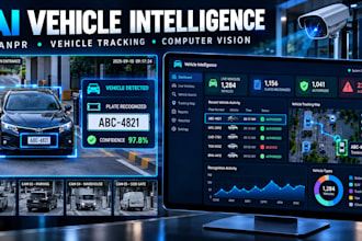 build an ai license plate recognition and vehicle tracking system ai cctv system
