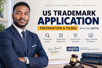 prepare and file your US trademark application with the uspto