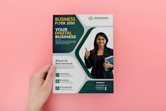 design professional business flyers and promotional flyers