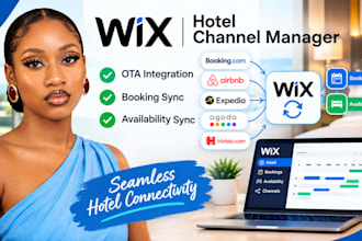 do wix hotel reservation website, direct booking system and payment integration