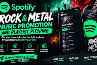do spotify pork rock metal music promotion
