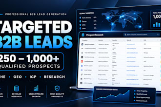 build a targeted b2b prospect list for your niche