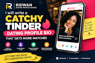 write a catchy tinder dating profile bio that gets more matches